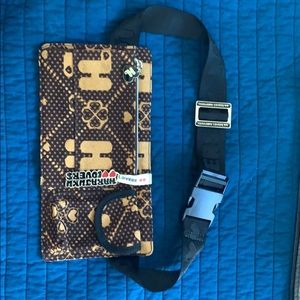 Harajuku Lovers: side hip waist pack / fanny pack.
